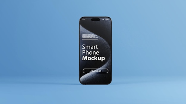 Mockup Iphone'a 15 Pro Max