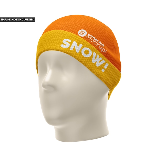 Mockup kapelusza Beanie