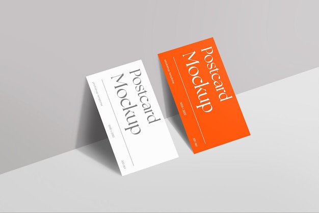 Mockup karty pocztowej