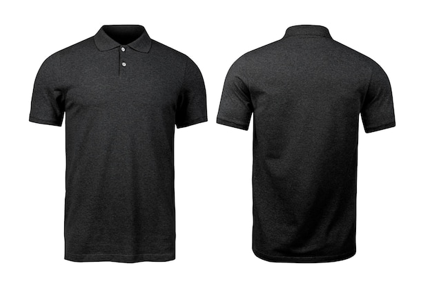Mockup koszulki polo z przodu i z tyłu