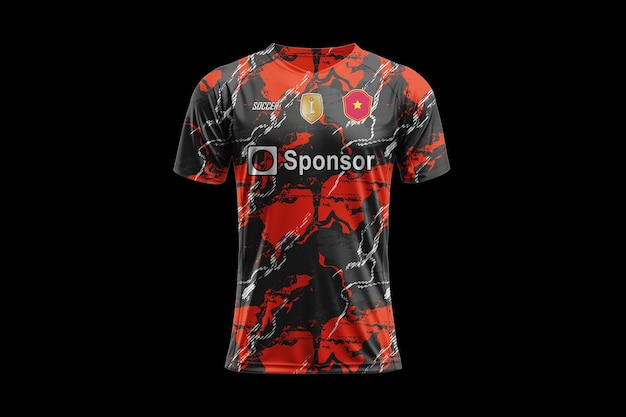 Mockup koszulki sportowej