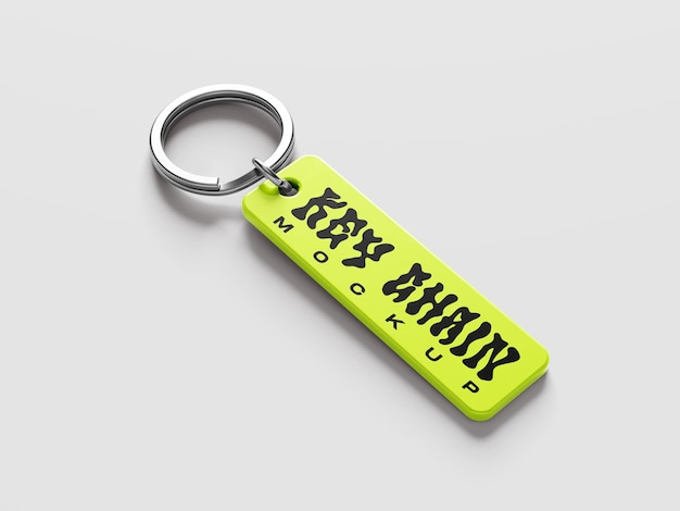 Mockup łańcucha klucza