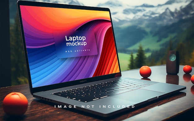 PSD mockup laptopa psd