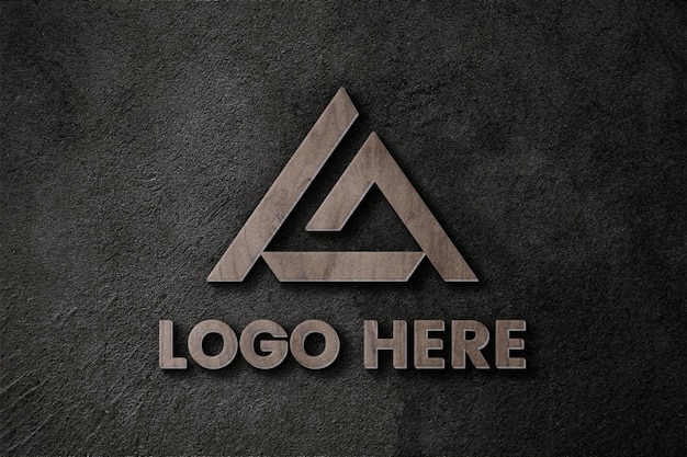 Mockup Logo 3d