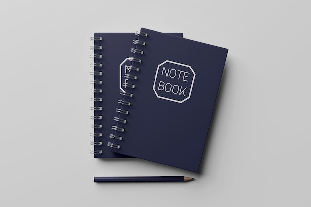Mockup notebooka