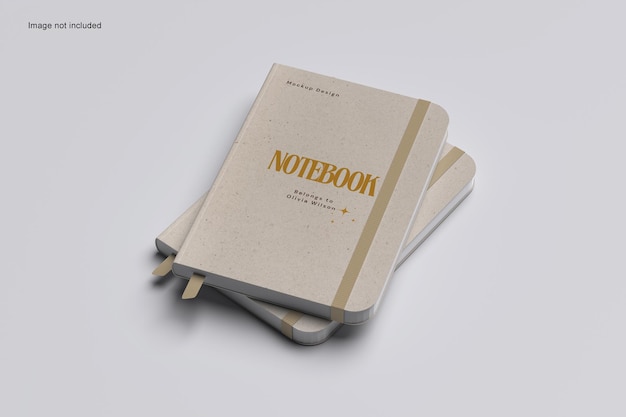 Mockup okładki notebooka