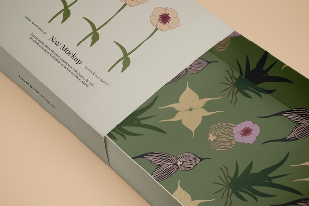 PSD mockup-ontwerp met diabox