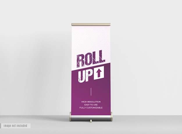 PSD mockup oprollen