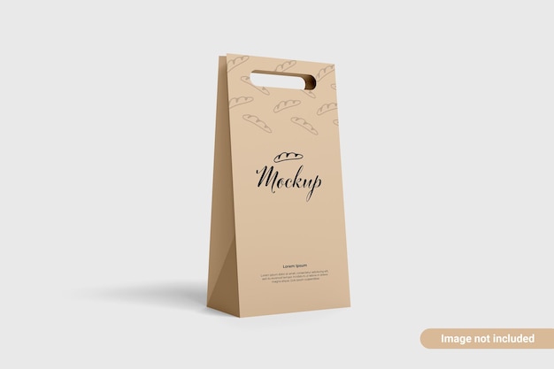 PSD mockup papierowego worka