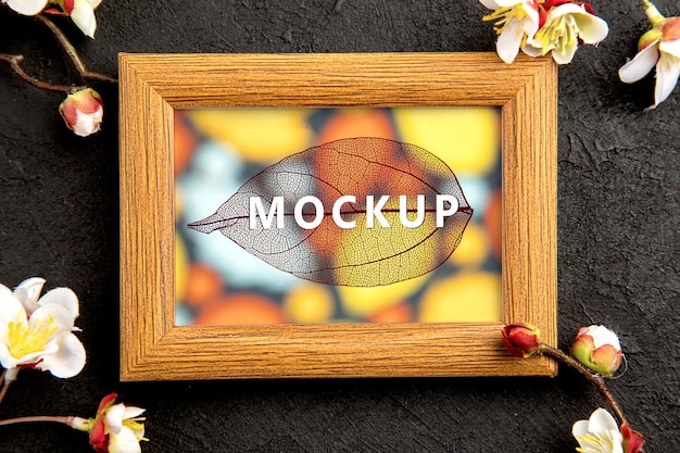 mockup photo frame
