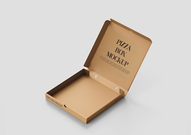 PSD mockup pizza box premium