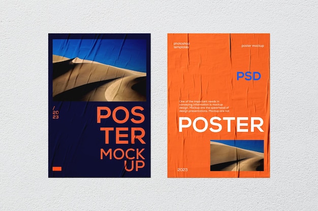 Mockup plakatów