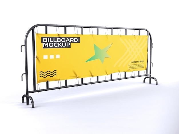Mockup pliku PSD Billboard