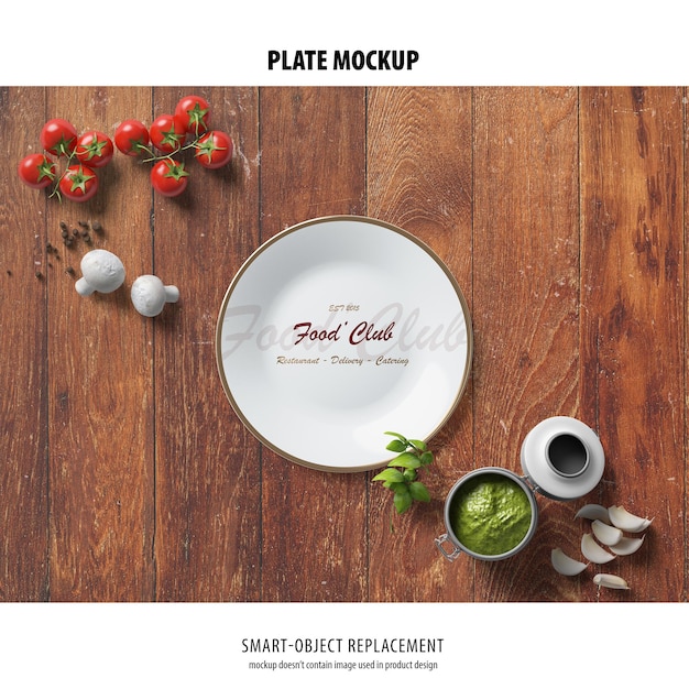 Mockup płyty