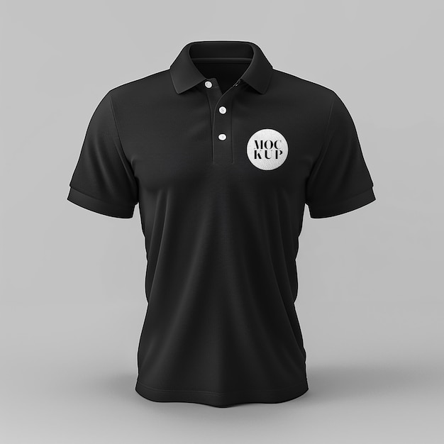 PSD mockup polo shirt