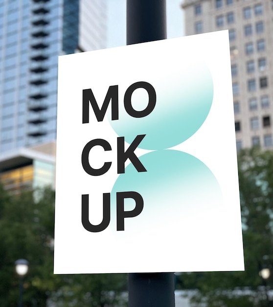 Mockup Poster in the City