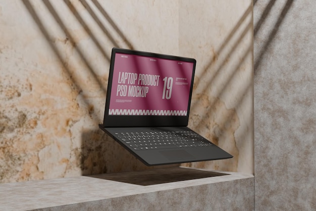 Mockup Psd Na Laptopie