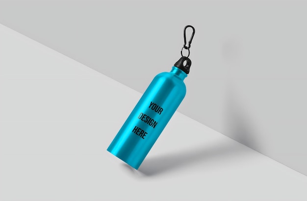 PSD mockup psd for steel bottle