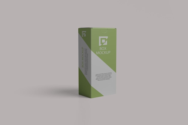 Mockup pudełka opakowania (PSD)