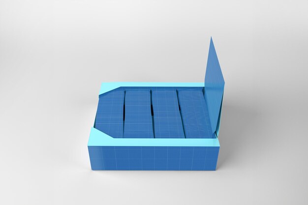 Mockup pudełka z przekąskami