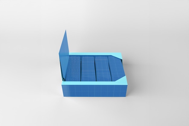 Mockup pudełka z przekąskami