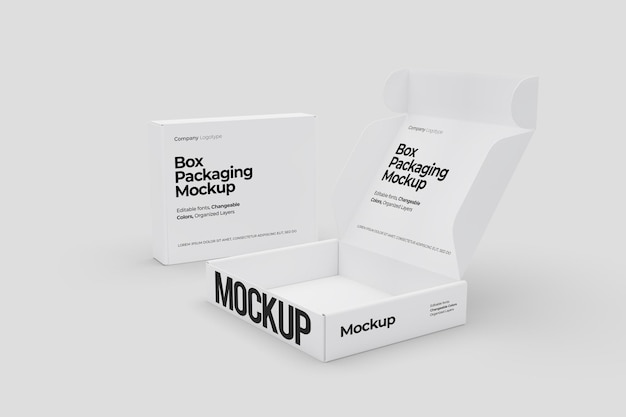 Mockup pudełka