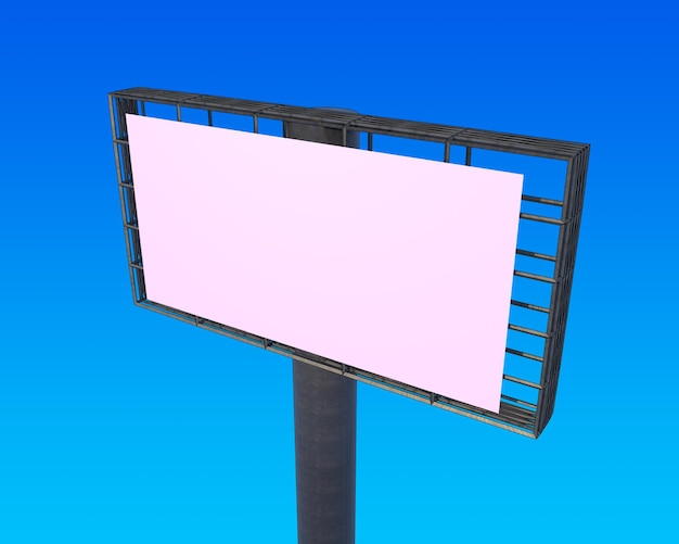 Mockup pustych billboardów PSD