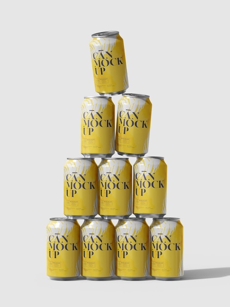 Mockup puszki 330 ml