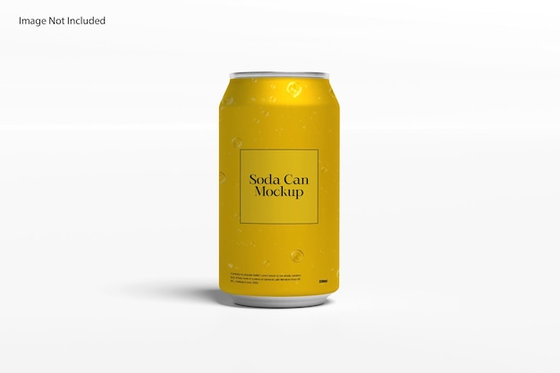 Mockup puszki z sodą