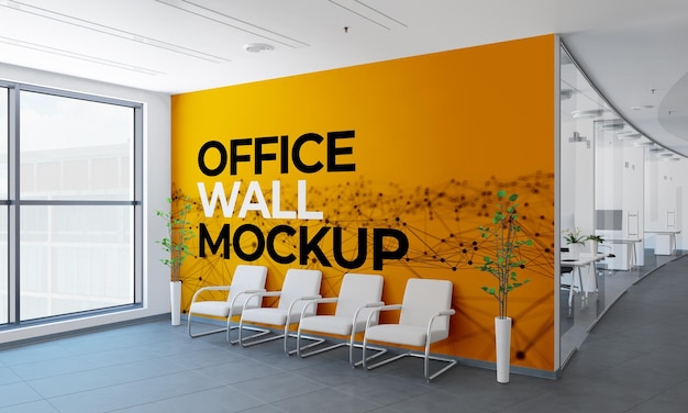 Mockup ściany Biurowej