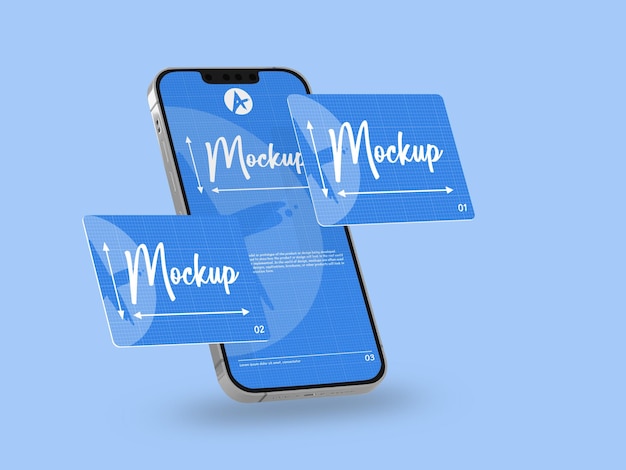 PSD mockup screen smartphone