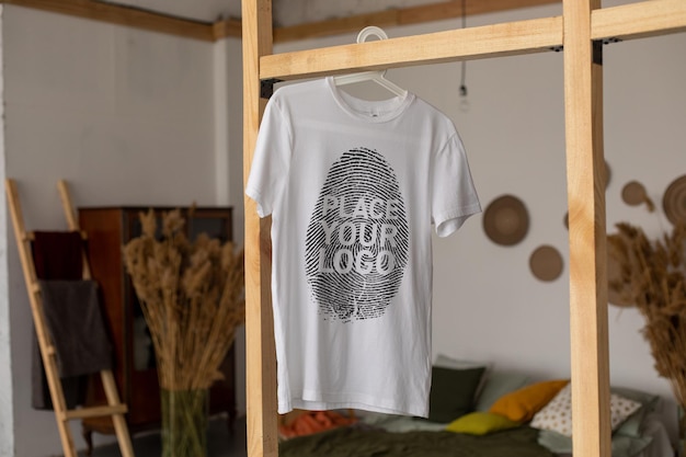 Mockup-set voor t-shirts