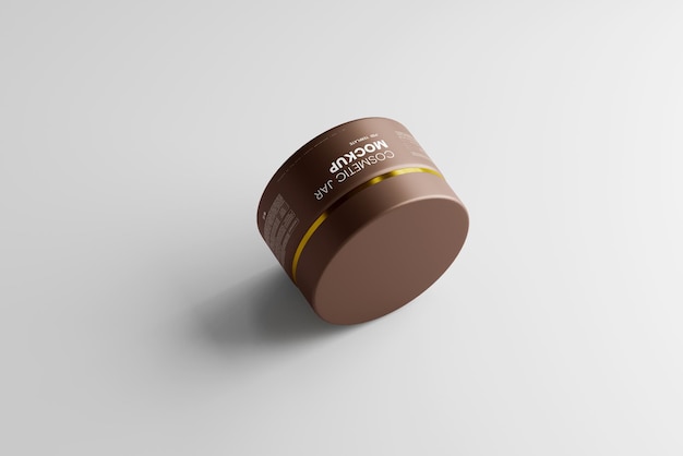 Mockup słoika kosmetycznego