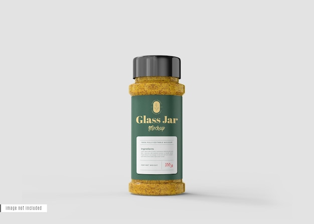 Mockup słoika