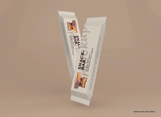 PSD mockup snackbarpakket