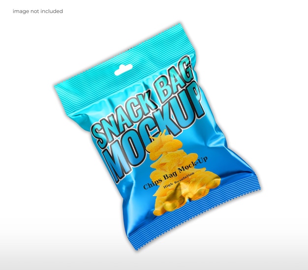 PSD mockup snackpakket