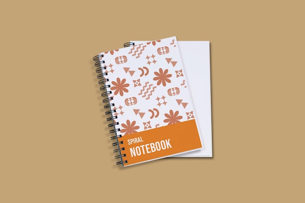 Mockup Spiral Notebook