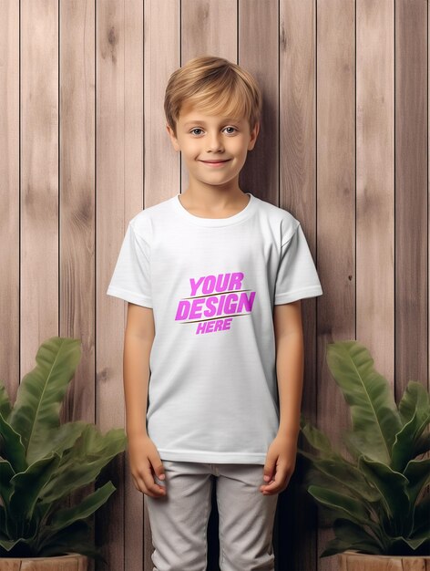 Mockup t-shirt psd sjabloon