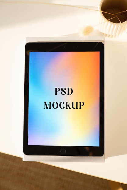 PSD mockup tabletu psd