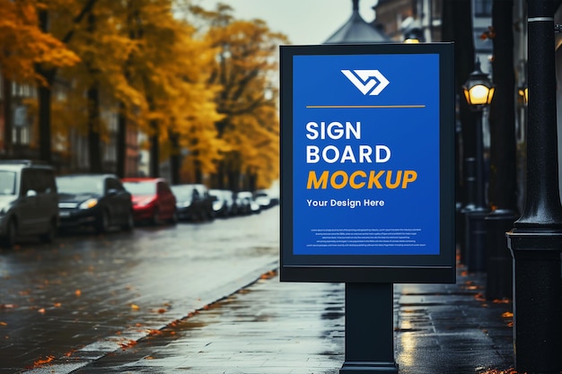 Mockup Tablicy Psd