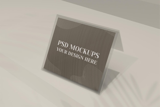 PSD mockup tablicy znakowej