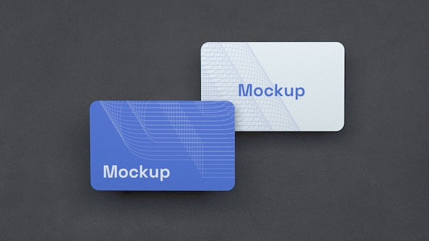 Mockup tarjetas de visita