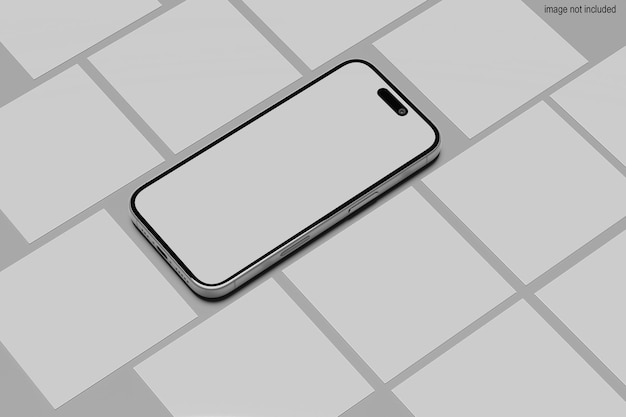 Mockup telefonu