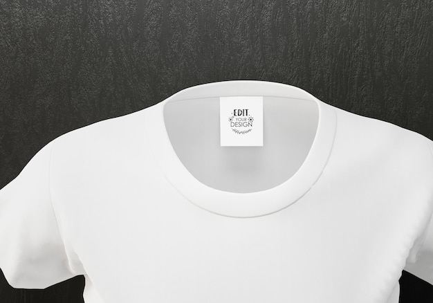 mockup tshirt for advertising 3d render psd