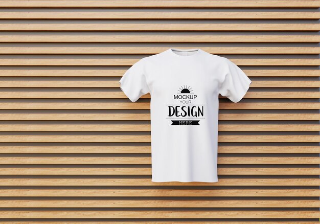 Макет футболки для рекламы 3d визуализация psd