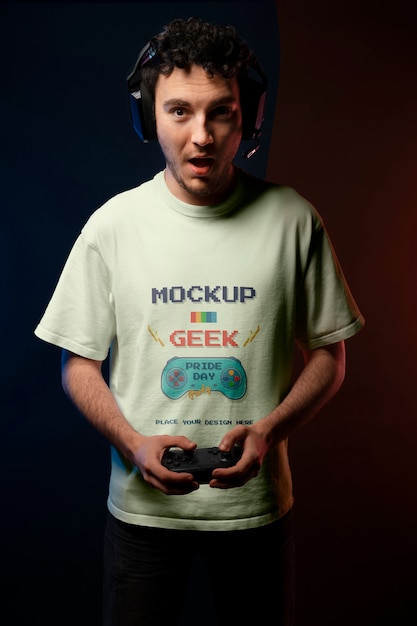 Mockup uroczystości Geek Pride Day
