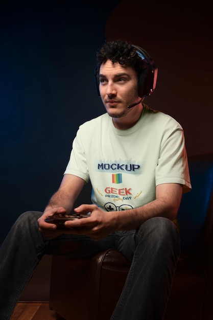Mockup uroczystości Geek Pride Day