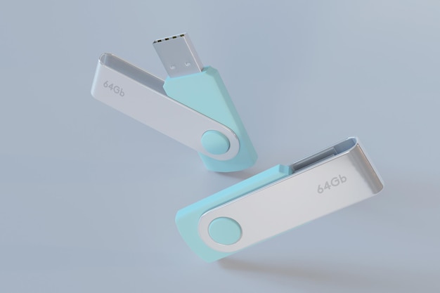 PSD mockup usb