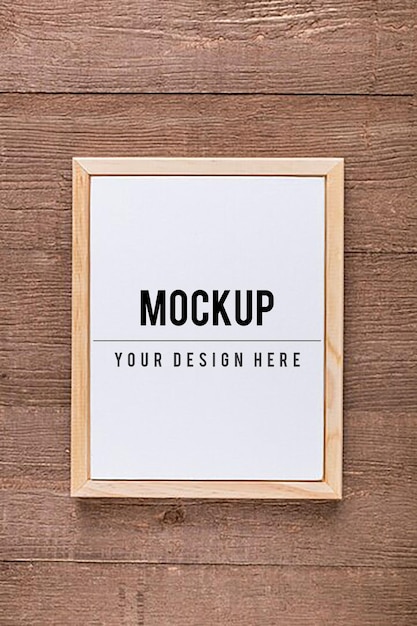 Mockup van bewerkbare PSD-fotoframes