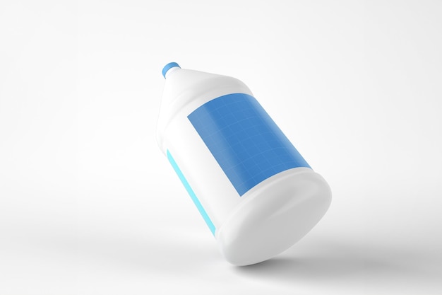 Mockup van bleekmiddel